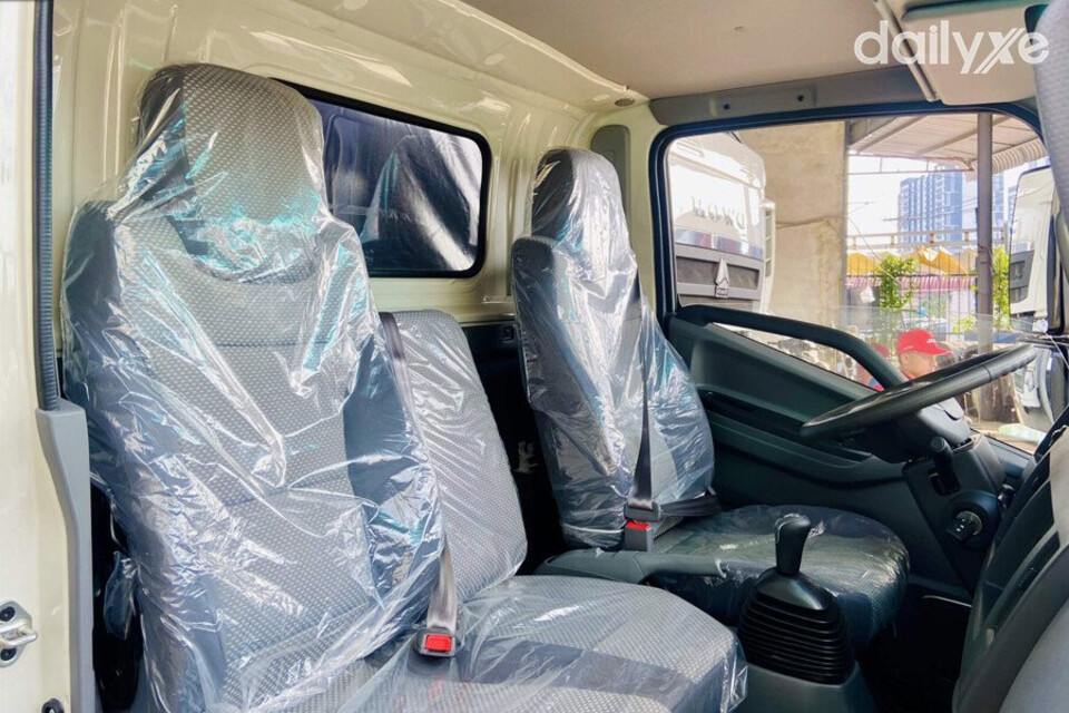 Ghế ngồi êm ái và thông thoáng