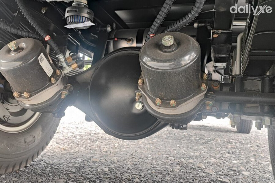 Cầu sau chịu tải nặng chở hàng hóa