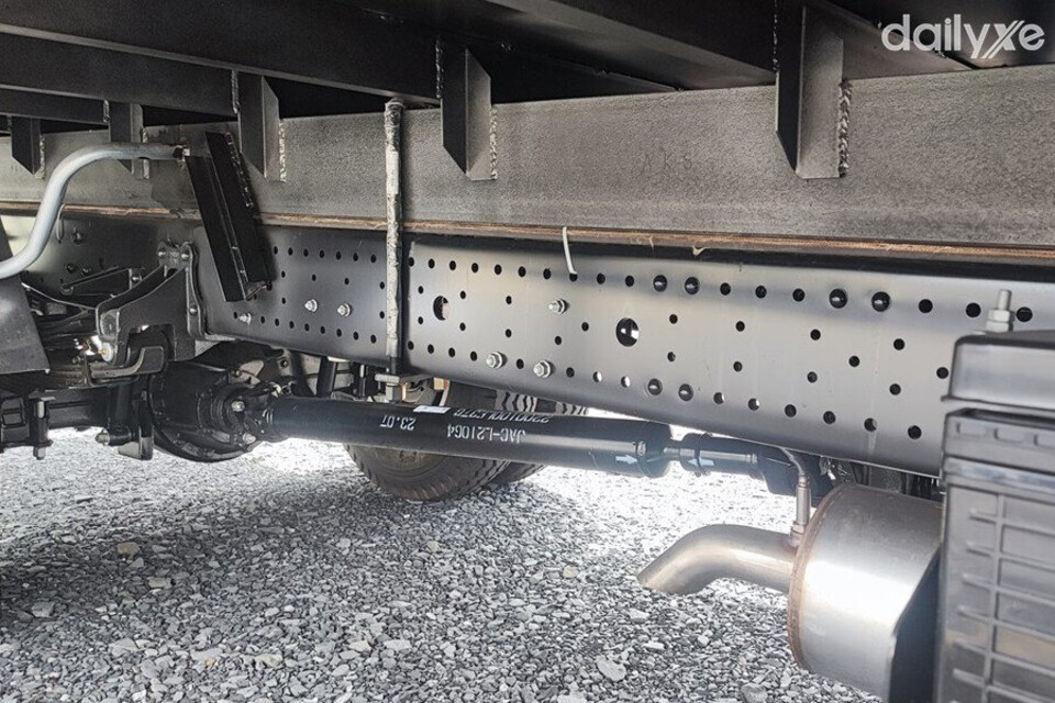 Khung gầm bền bỉ chịu tải tốt