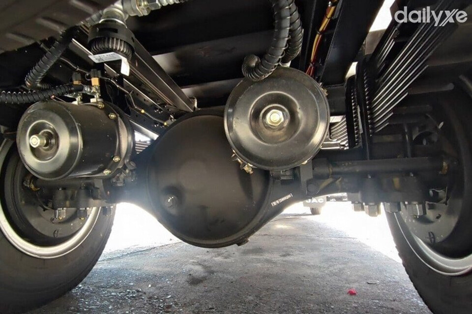 Cầu sau chịu tải lớn