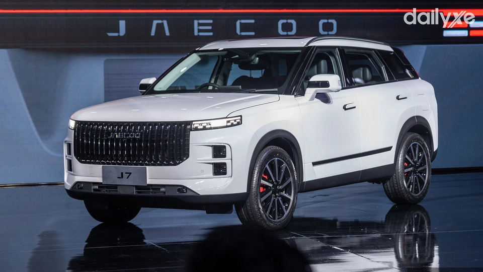 Jaecoo J7 chuẩn bị ra mắt thị trường Việt Nam