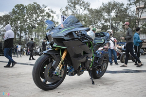 Kawasaki Ninja 'H2R' giá hơn 3 tỷ đồng của biker An Giang