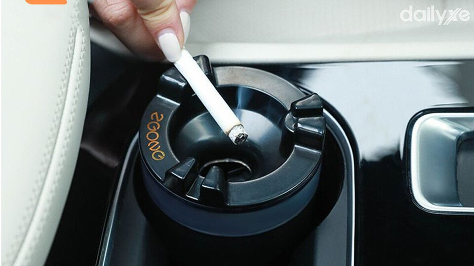 Vệ sinh sạch sẽ gạt tàn thuốc lá