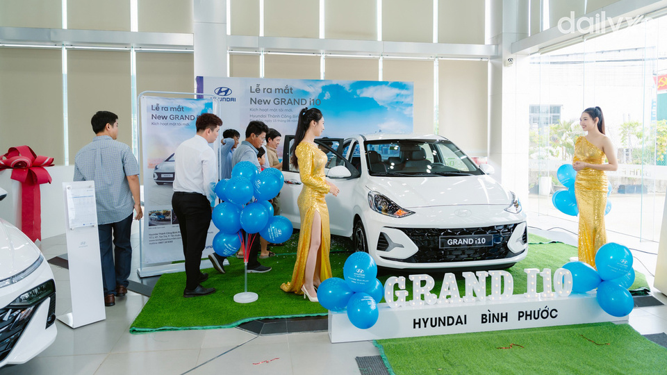 Phòng trưng bày xe của showroom Hyundai Bình Phước