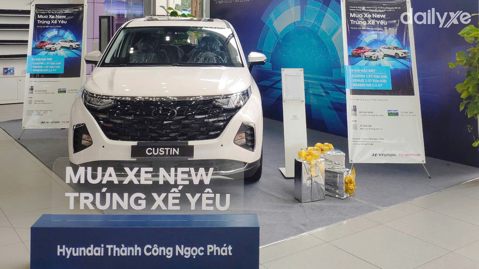 Phòng trưng bày của showroom Hyundai Đồng Nai