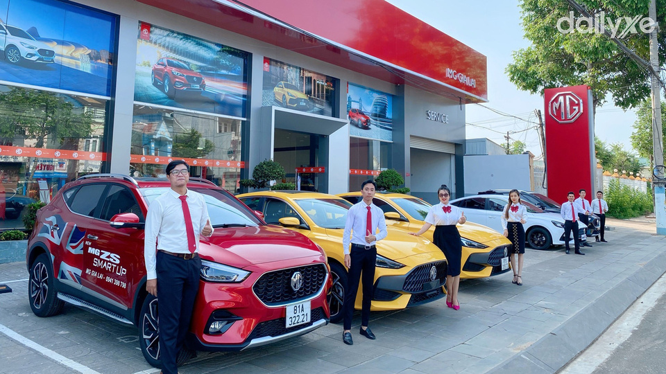 Showroom MG Gia Lai