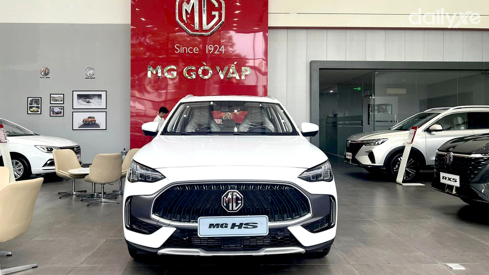 Phòng trưng bày xe của showroom MG Gò Vấp