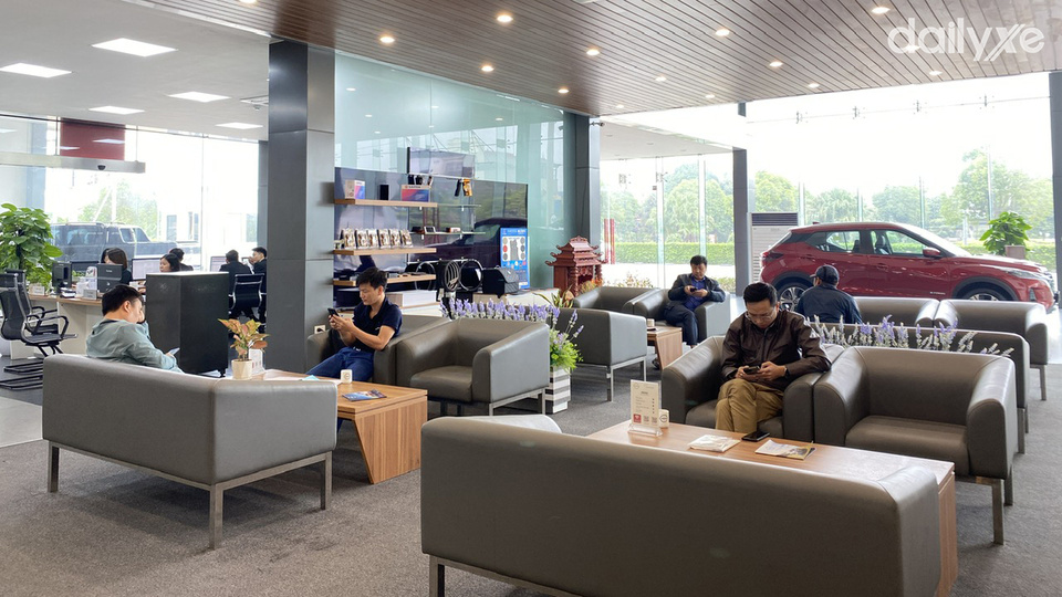 Phòng trưng bày của showroom Nissan Nam Định