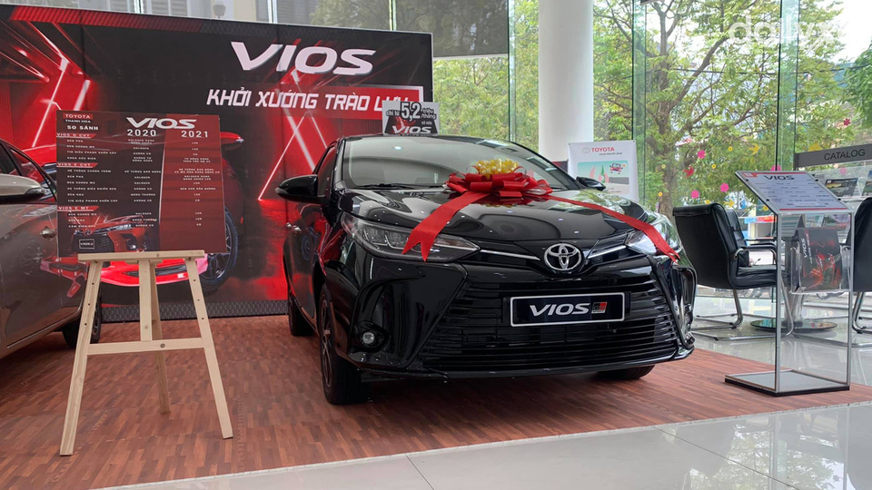 Phòng trưng bày xe của showroom Toyota Thanh Hóa