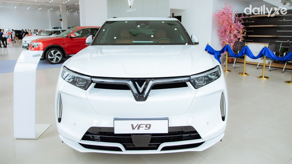 Khu vực trưng bày xe VinFast