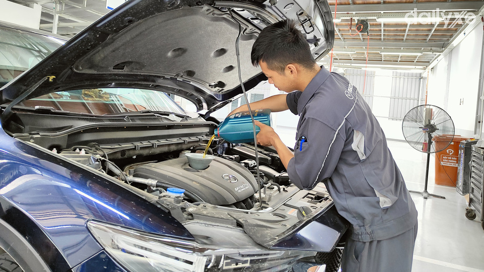 Xưởng dịch vụ tại Mazda Cao Bằng