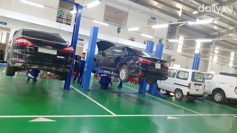 Xưởng dịch vụ của đại lý Suzuki Sodinha