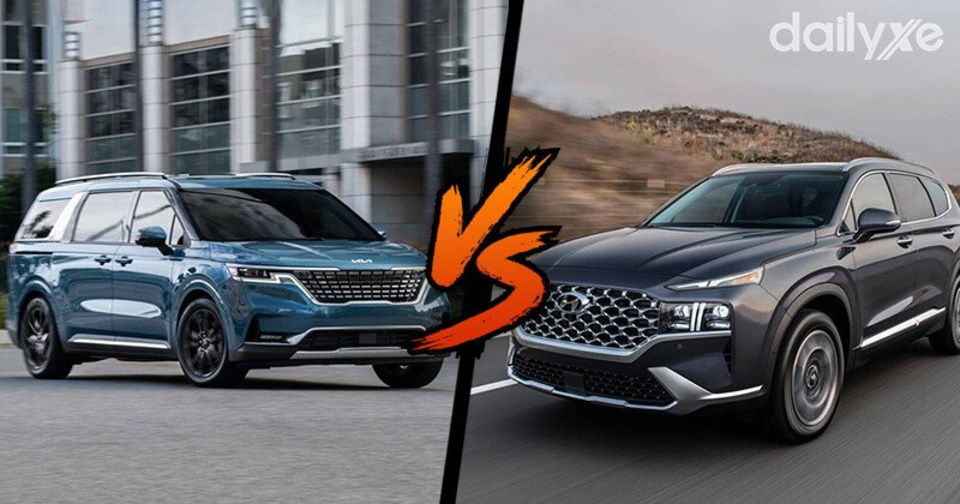 So sánh KIA Carnival và Hyundai Santa Fe: Nên chọn mua xe nào?