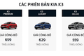 Kia Cerato đổi tên thành K3, tăng giá bán tại Việt Nam