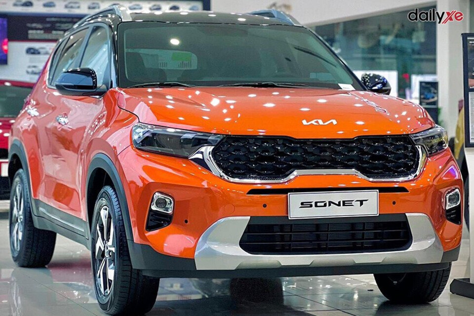 Dòng xe 5 chỗ gầm cao KIA Sonet sở hữu ngoại hình thể thao, cá tính