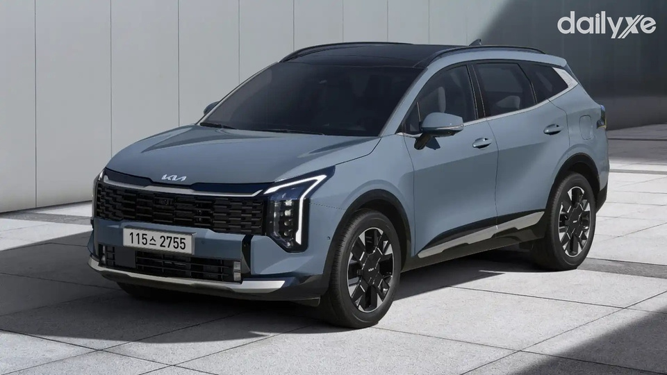 KIA Sportage 2025 được nâng cấp về mặt thiết kế