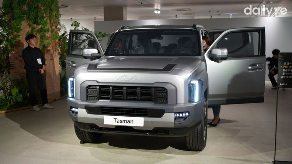 Mẫu xe bán tải KIA Tasman lộ diện tại Triển lãm Ô tô Quốc tế Jeddah