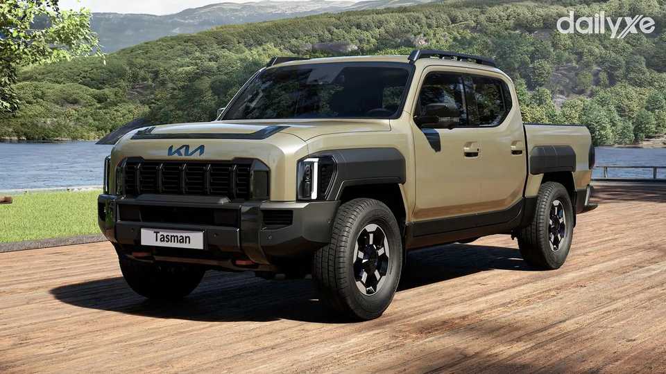 KIA Tasman vận hành mạnh mẽ trên các địa hình khó khăn