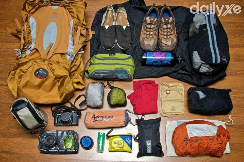 Bạn cần chuẩn bị đầy đủ đồ dùng khi chuẩn bị đi phượt