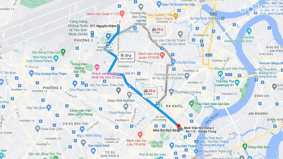 Tìm hiểu trước tuyến đường sẽ đi qua