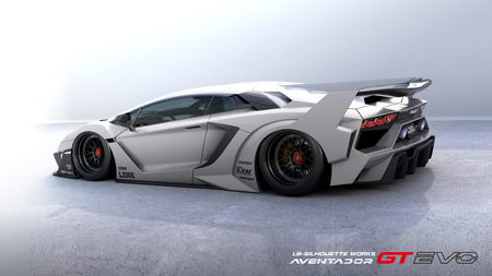 Lamborghini Aventador hầm hố với gói độ của Liberty Walk