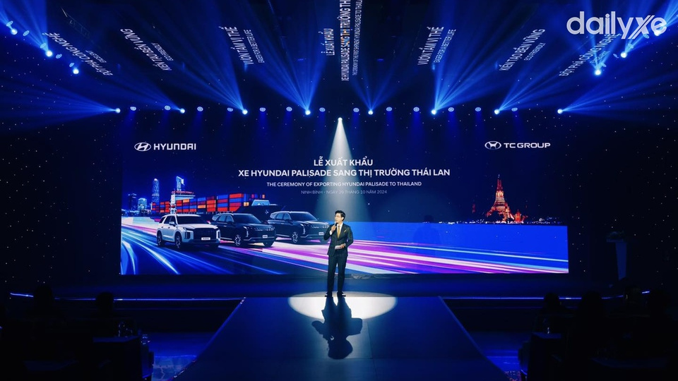 Hyundai Thành Công xuất khẩu Hyundai Palisade sang thị trường ô tô Thái Lan