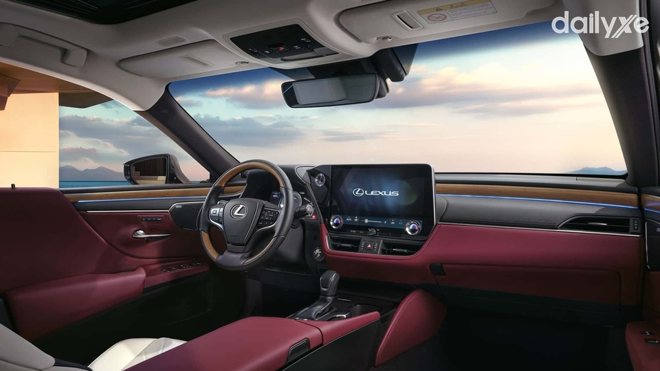 Nội thất Lexus ES được cải tiến hiện đại