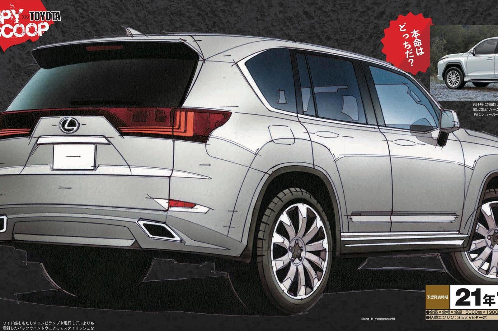 Lexus Sẽ Cho Ra Mắt Chiếc Suv Đầu Bảng Lx 600 Thay Thế Lx 570?