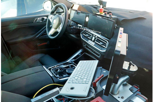 Lộ diện nội thất BMW X6 mới: Thêm màn hình đôi xịn xò, tạm biệt cần số pha lê sang chảnh