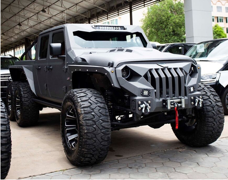 Lô Jeep Gladiator 6x6 bất ngờ có tại Campuchia: Hàng khủng khiến nhiều đại gia thèm muốn Lô Jeep Gladiator 6x6 bất ngờ có tại Campuchia: Hàng khủng khiến nhiều đại gia thèm muốn