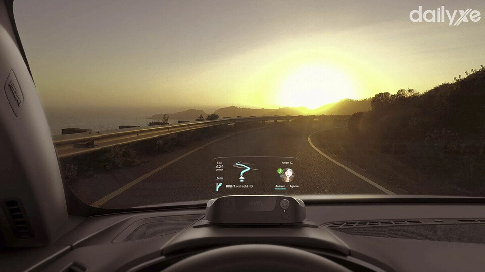 Màn hình HUD kết nối OBD 2 và GPS