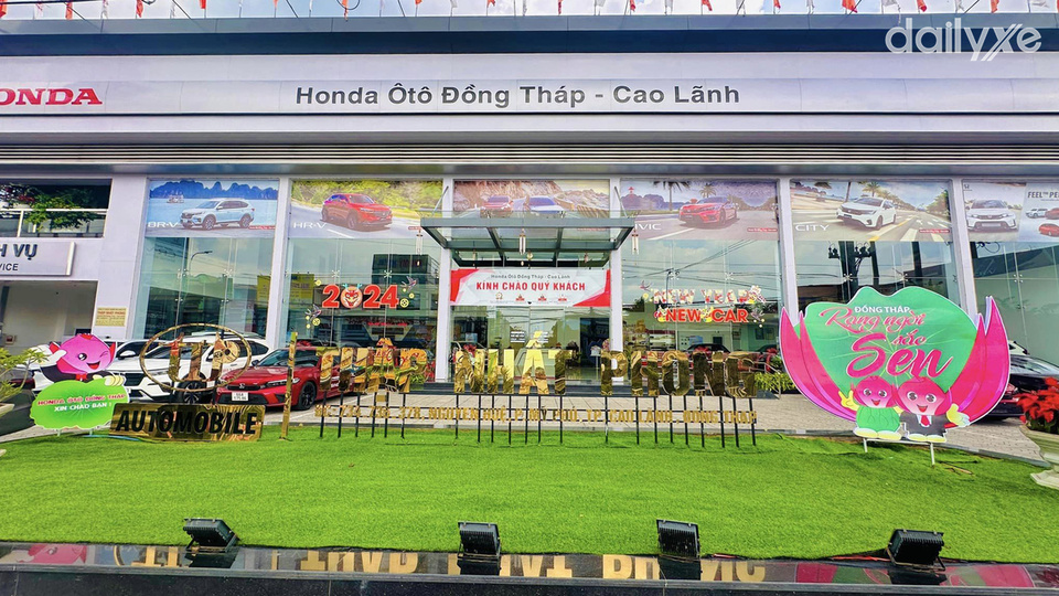 Showroom Honda Ôtô Đồng Tháp