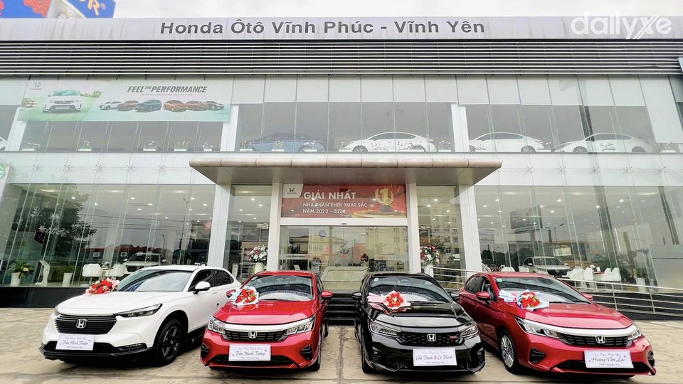 Showroom Honda Ôtô Vĩnh Phúc