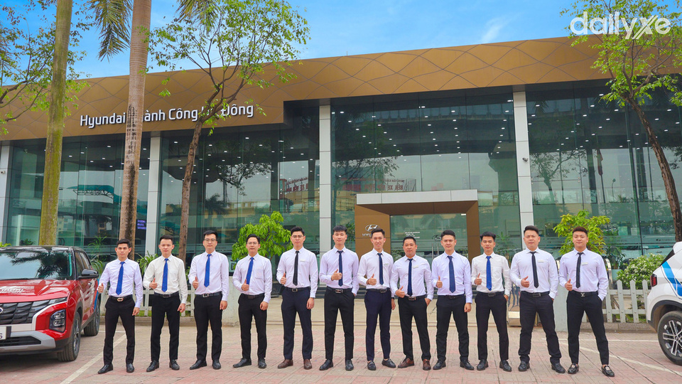Đội ngũ nhân sự tại Hyundai Hà Đông