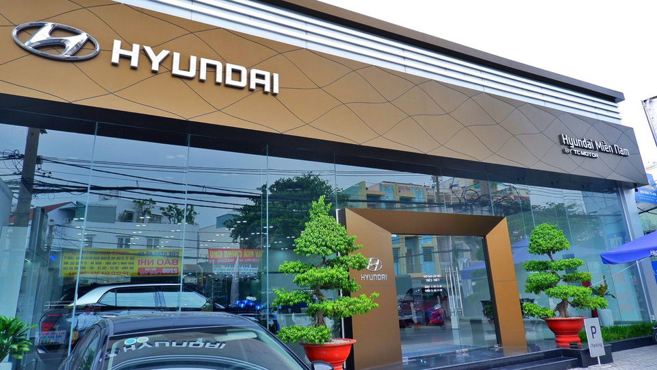 Đại lý chính hãng Hyundai Miền Nam