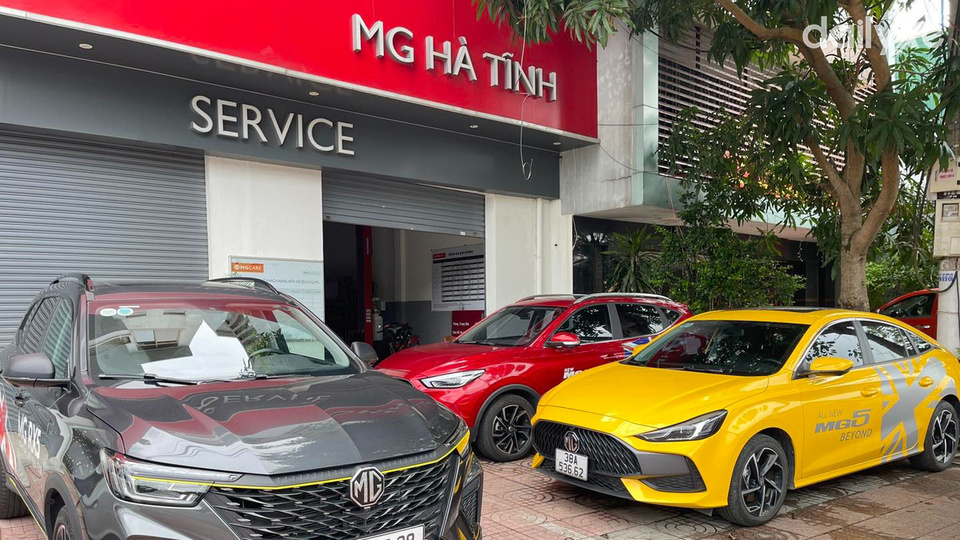 Showroom MG Hà Tĩnh