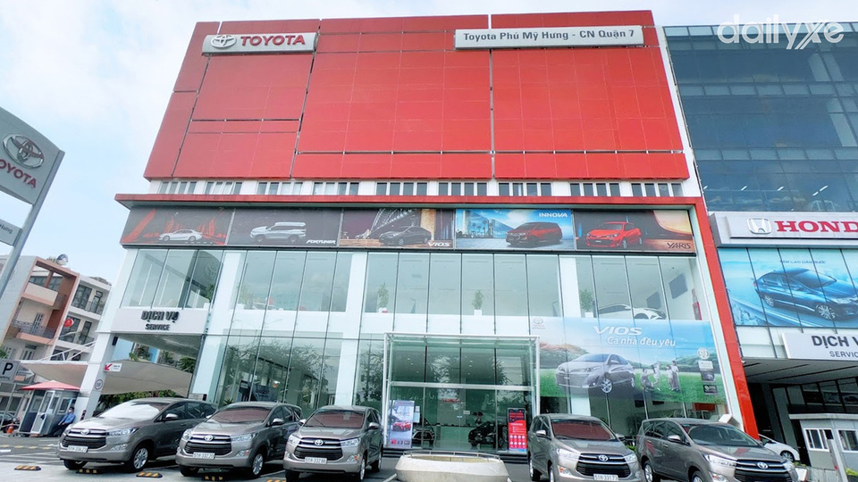 Showroom Toyota Phú Mỹ Hưng