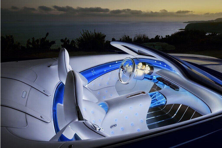 Maybach 6 Convertible Concept - xe mui trần hạng sang mới của Mercedes - Ảnh 5 Maybach 6 Convertible Concept - xe mui trần hạng sang mới của Mercedes - Ảnh 5