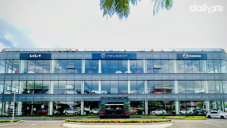 Showroom Mazda Bảo Lộc sở hữu vị trí đắc địa ngay trung tâm thành phố Bảo Lộc