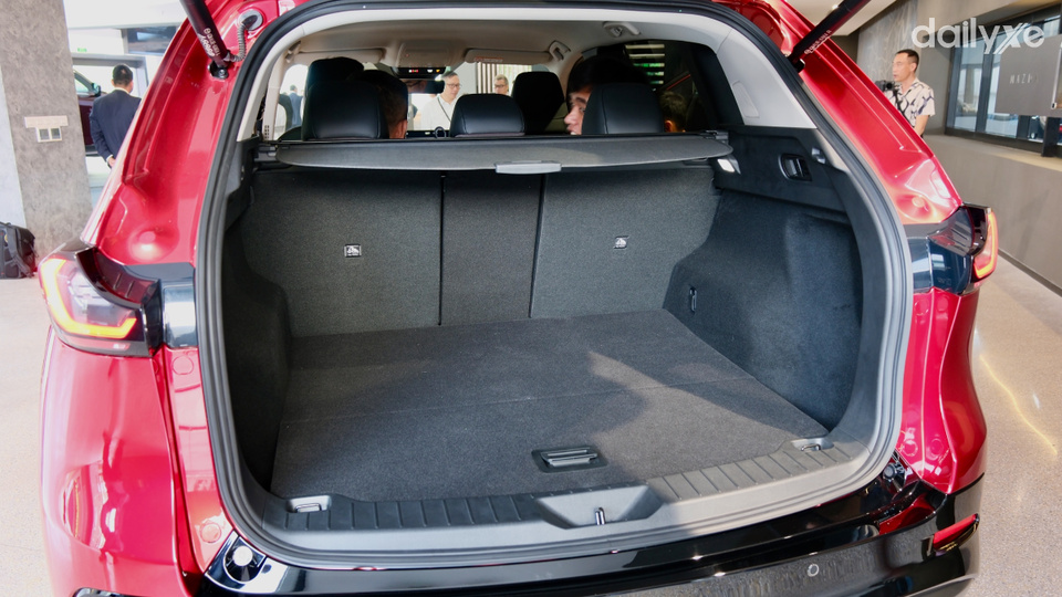 Khoang hành lý cũng được cải thiện rõ rệt