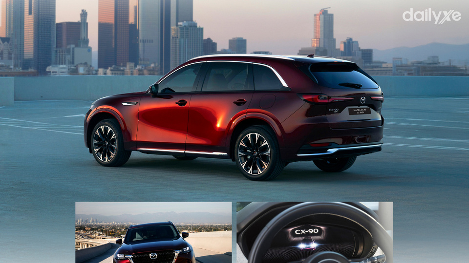 Mazda CX-90 được trang bị hệ truyền động plug-in hybrid (PHEV)