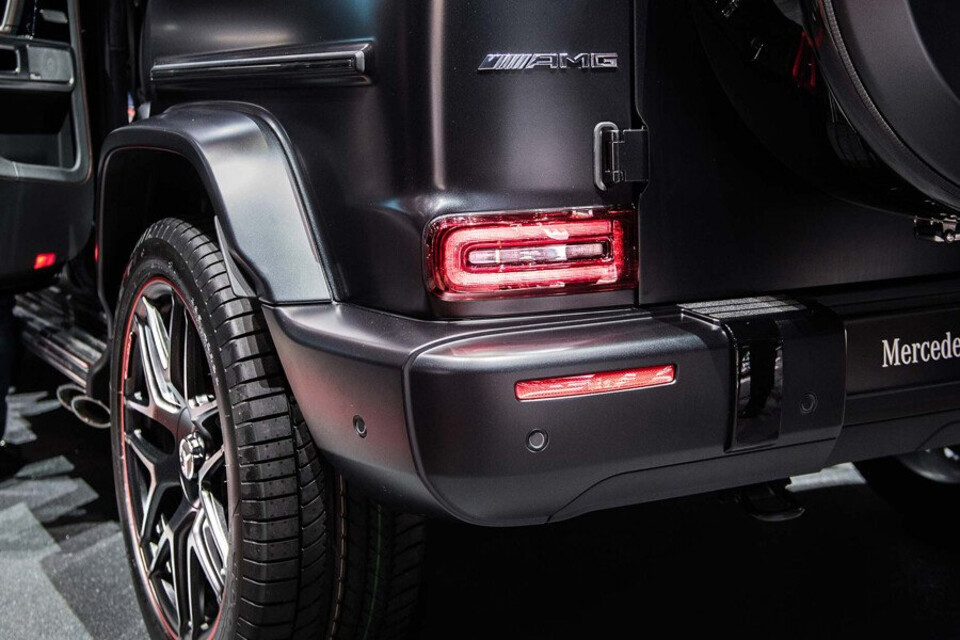 cụm đèn hậu LED được thiết kế gọn gàng