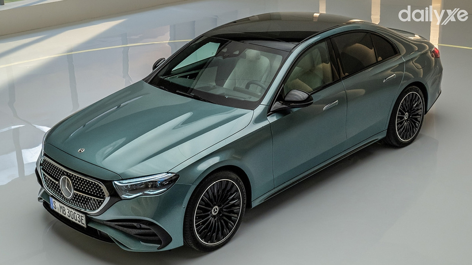 Ngoại hình sang trọng, đậm chất E-Class nhưng hiện đại hơn