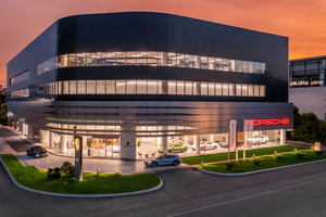 Một vòng trung tâm Porsche Sài Gòn mới, vừa đạt chứng nhận LEED Gold