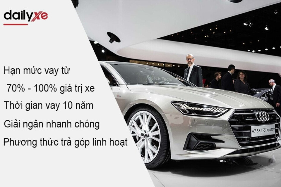 Ưu đãi mua xe Audi trả góp
