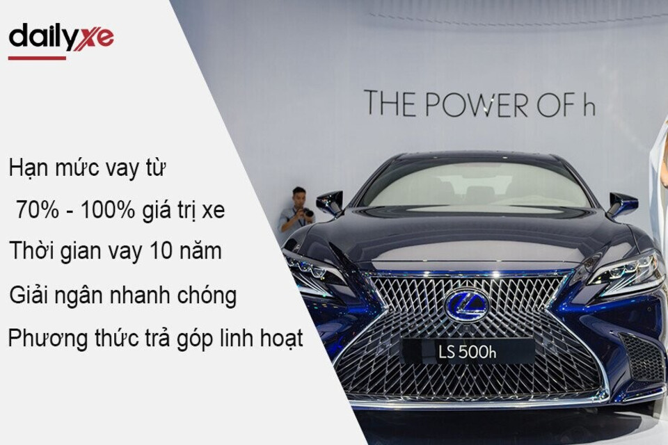 Ưu đãi mua xe Lexus trả góp