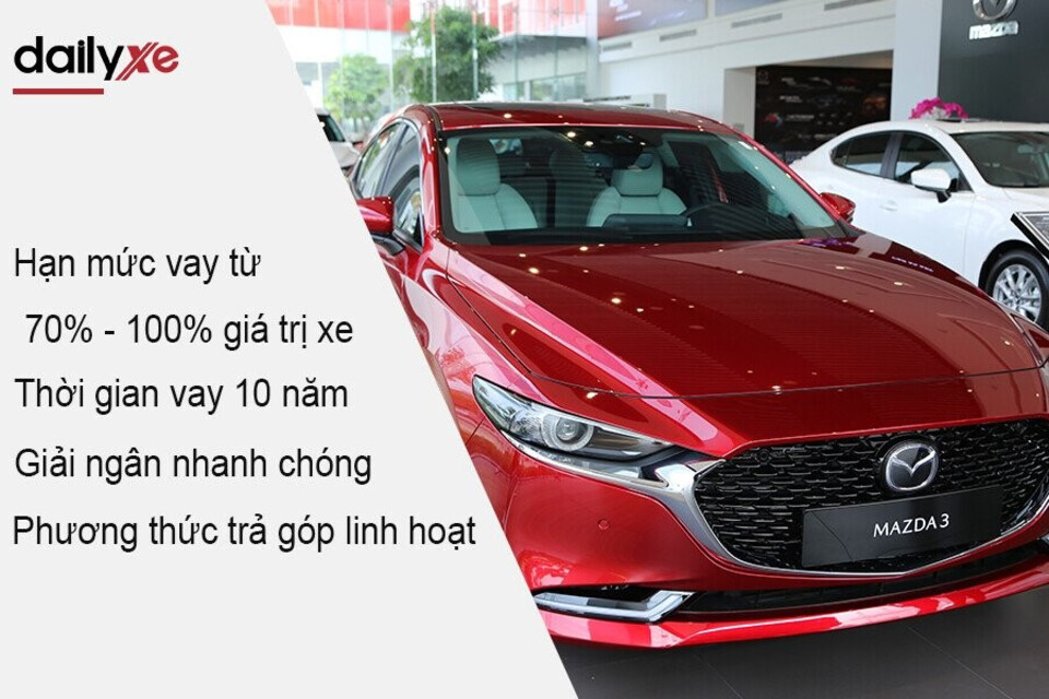 Ưu đãi mua xe Mazda trả góp