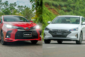 Mua xe Nhật Toyota Vios GR-S hay xe Hàn Hyundai Elantra 1.6 AT?