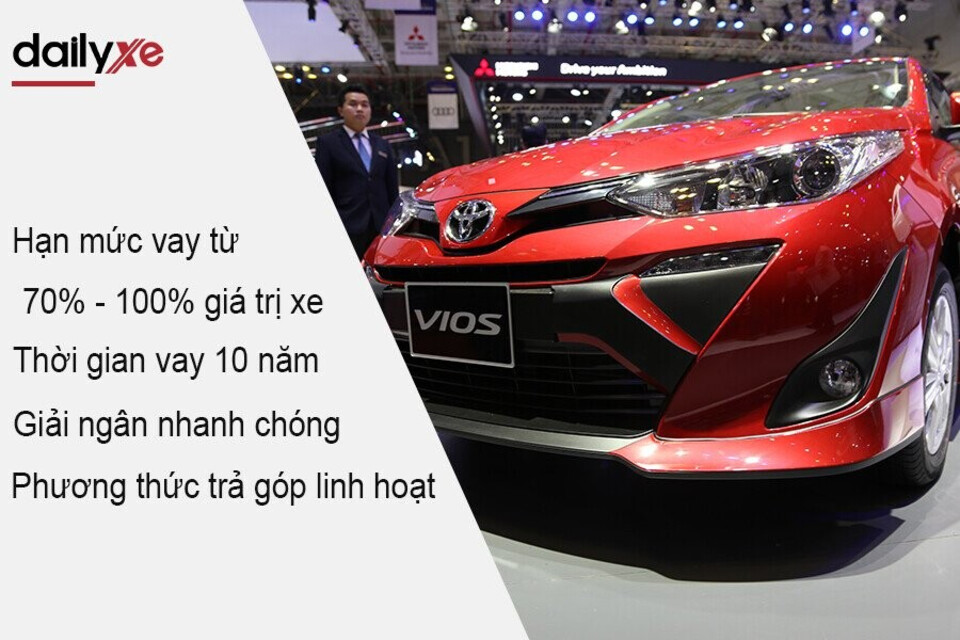 Ưu đãi mua xe Toyota trả góp