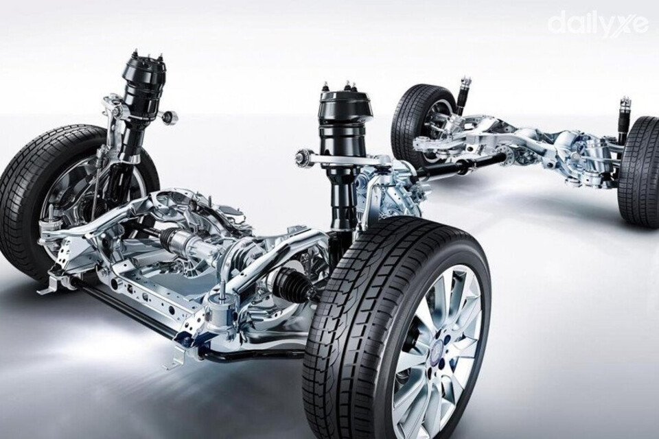 Hệ thống nâng gầm tự động trên xe ô tô